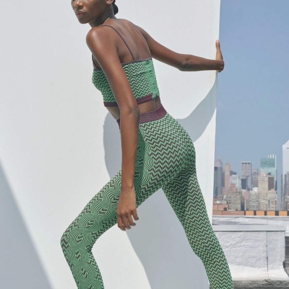 Zara green matching set- good used condition